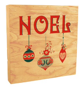 Noel Rustic Box Art  Noel Rustic Box Art