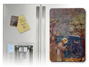 St. Francis with Birds Magnet