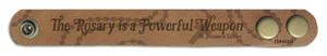 "The Rosary" Rustic Leather Bracelet "The Rosary" Rustic Leather Bracelet