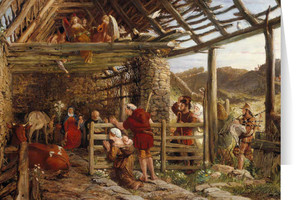 Scottish Nativity by William Bell Scott Christmas Cards  (25 Cards) Scottish Nativity by William Bell Scott Christmas Cards  (25 Cards)