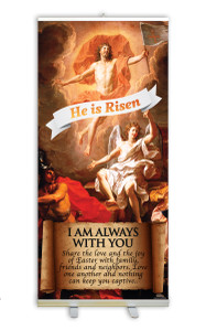 Resurrection of Christ E.C. Banner Stand Resurrection of Christ E.C. Banner Stand