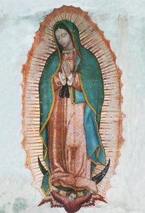 Our Lady of Guadalupe Indoor Outdoor Aluminum Print Our Lady of Guadalupe Indoor Outdoor Aluminum Print