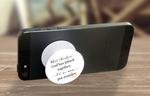 "What God Has Joined Together" Pop-Up Phone Holder