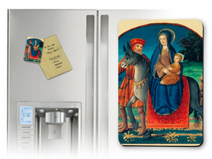 Flight Into Egypt (Medieval) Magnet