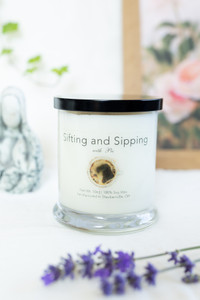 "Sifting and Sipping with Pio" Fresh Coffee Soy Candle "Sifting and Sipping with Pio" Fresh Coffee Soy Candle