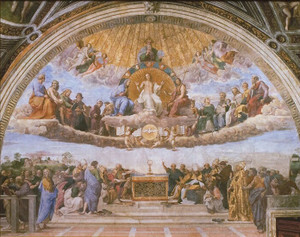 LIMITED EDITION Disputation of the Holy Eucharist in Assorted Frames LIMITED EDITION Disputation of the Holy Eucharist in Assorted Frames