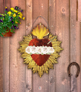 Immaculate Heart Shrine Door Hanger Immaculate Heart Shrine Door Hanger
