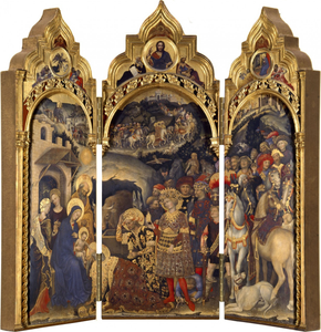 Adoration of the Magi Triptych Plaque - Fair Adoration of the Magi Triptych Plaque - Fair