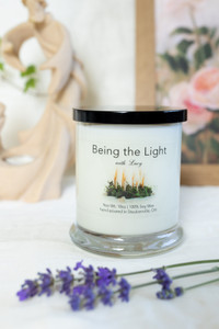 "Being the Light with St. Lucy" Soy Candle "Being the Light with St. Lucy" Soy Candle