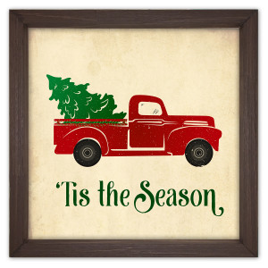 "Tis the Season" Framed Quote "Tis the Season" Framed Quote