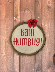 "Bah Humbug" Door Hanger "Bah Humbug" Door Hanger