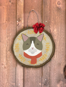 Cat Log End Door Hanger Cat Log End Door Hanger