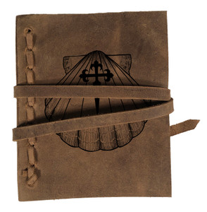 CORAGGIO Scallop Rustic Leather Journal CORAGGIO Scallop Rustic Leather Journal