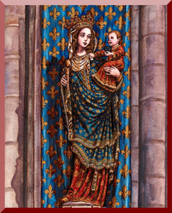 Theophilia Notre Dame de Paris Wall Plaque Theophilia Notre Dame de Paris Wall Plaque