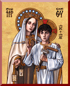 Theophilia Our Lady of Mt. Carmel with the Boy Jesus Wall Plaque Theophilia Our Lady of Mt. Carmel with the Boy Jesus Wall Plaque