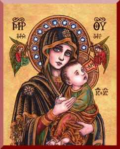 Theophilia Our Lady of Perpetual Help Wall Plaque Theophilia Our Lady of Perpetual Help Wall Plaque