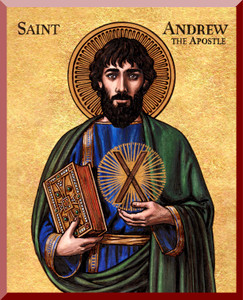 Theophilia St. Andrew The Apostle Wall Plaque Theophilia St. Andrew The Apostle Wall Plaque
