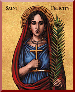 Theophilia St. Felicity Wall Plaque Theophilia St. Felicity Wall Plaque