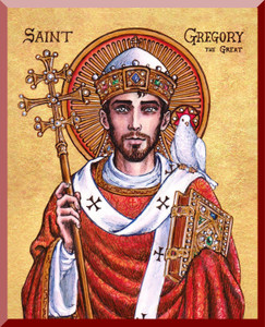 Theophilia St. Gregory Wall Plaque