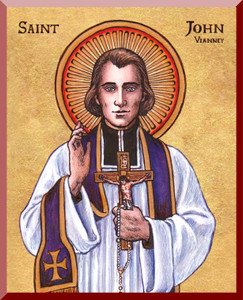 Theophilia St. John Vianney Wall Plaque Theophilia St. John Vianney Wall Plaque