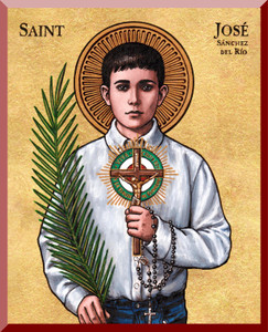 Theophilia St. José Sanchez del Río Wall Plaque Theophilia St. José Sanchez del Río Wall Plaque
