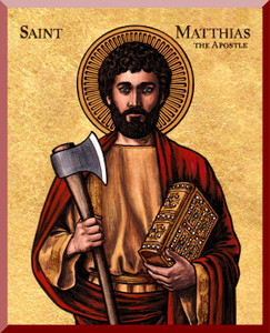 Theophilia St. Matthias the Apostle Wall Plaque Theophilia St. Matthias the Apostle Wall Plaque