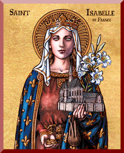Theophilia St. Isabelle Wall Plaque Theophilia St. Isabelle Wall Plaque