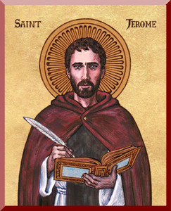 Theophilia St. Jerome Wall Plaque Theophilia St. Jerome Wall Plaque