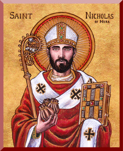 Theophilia St. Nicholas Wall Plaque Theophilia St. Nicholas Wall Plaque