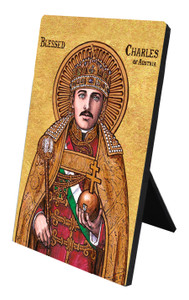 Theophilia Blessed Charles Austria Desk Plaque Theophilia Blessed Charles Austria Desk Plaque