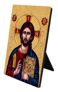 Theophilia Christ the Teacher Icon Desk Plaque Theophilia Christ the Teacher Icon Desk Plaque