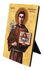 Theophilia St. Anthony of Padua Desk Plaque Theophilia St. Anthony of Padua Desk Plaque