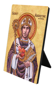 Theophilia St. Augustine of Hippo Desk Plaque Theophilia St. Augustine of Hippo Desk Plaque