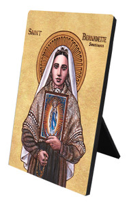 Theophilia St. Bernadette of Lourdes Desk Plaque Theophilia St. Bernadette of Lourdes Desk Plaque