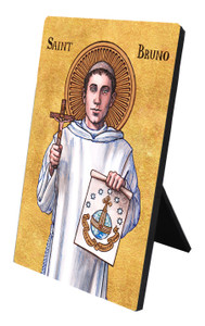 Theophilia St. Bruno Desk Plaque Theophilia St. Bruno Desk Plaque