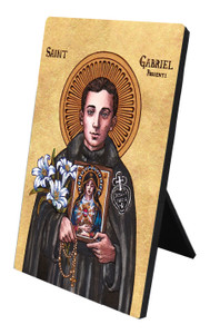 Theophilia St. Gabriel Possenti Mercy Desk Plaque Theophilia St. Gabriel Possenti Mercy Desk Plaque