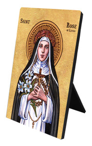 Theophilia St. Rose of Lima  Desk Plaque