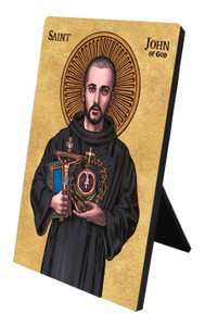 Theophilia St. John of God Desk Plaque Theophilia St. John of God Desk Plaque