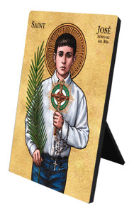 Theophilia St. José Sanchez del Río Desk Plaque