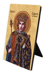 Theophilia St. Louis of France Desk Plaque Theophilia St. Louis of France Desk Plaque