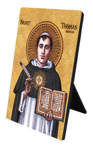 Theophilia St. Thomas Aquinas Desk Plaque Theophilia St. Thomas Aquinas Desk Plaque