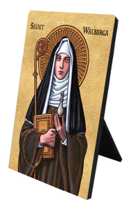 Theophilia St. Walburga Desk Plaque Theophilia St. Walburga Desk Plaque