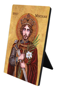 Theophilia St. Wenceslaus Desk Plaque Theophilia St. Wenceslaus Desk Plaque