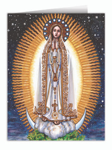 Theophilia Our Lady of Fatima Note Card Theophilia Our Lady of Fatima Note Card