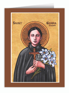 Theophilia St. Gemma Note Card Theophilia St. Gemma Note Card