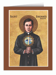 Theophilia St. Josemaria Escriva Note Card Theophilia St. Josemaria Escriva Note Card