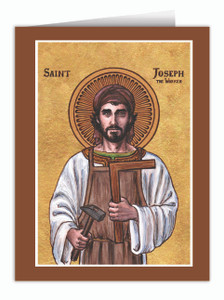 Theophilia St. Joseph the Worker Note Card Theophilia St. Joseph the Worker Note Card