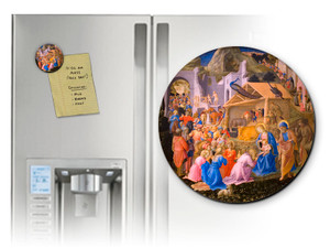 Adoration of the Magi Round Magnet Adoration of the Magi Round Magnet