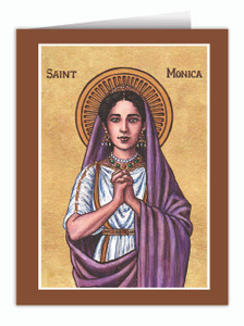 Theophilia St. Monica Note Card Theophilia St. Monica Note Card