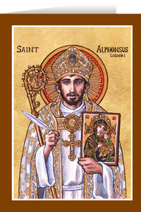 Theophilia St. Alphonsus Liguori Greeting Card Theophilia St. Alphonsus Liguori Greeting Card